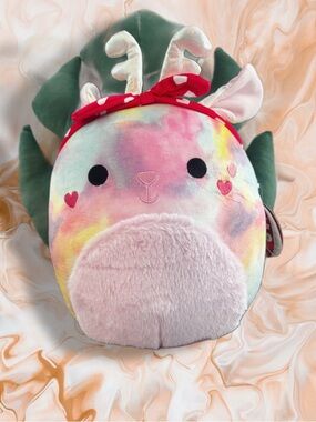 Squishmallows Rainbow Tie Dye Jackalope